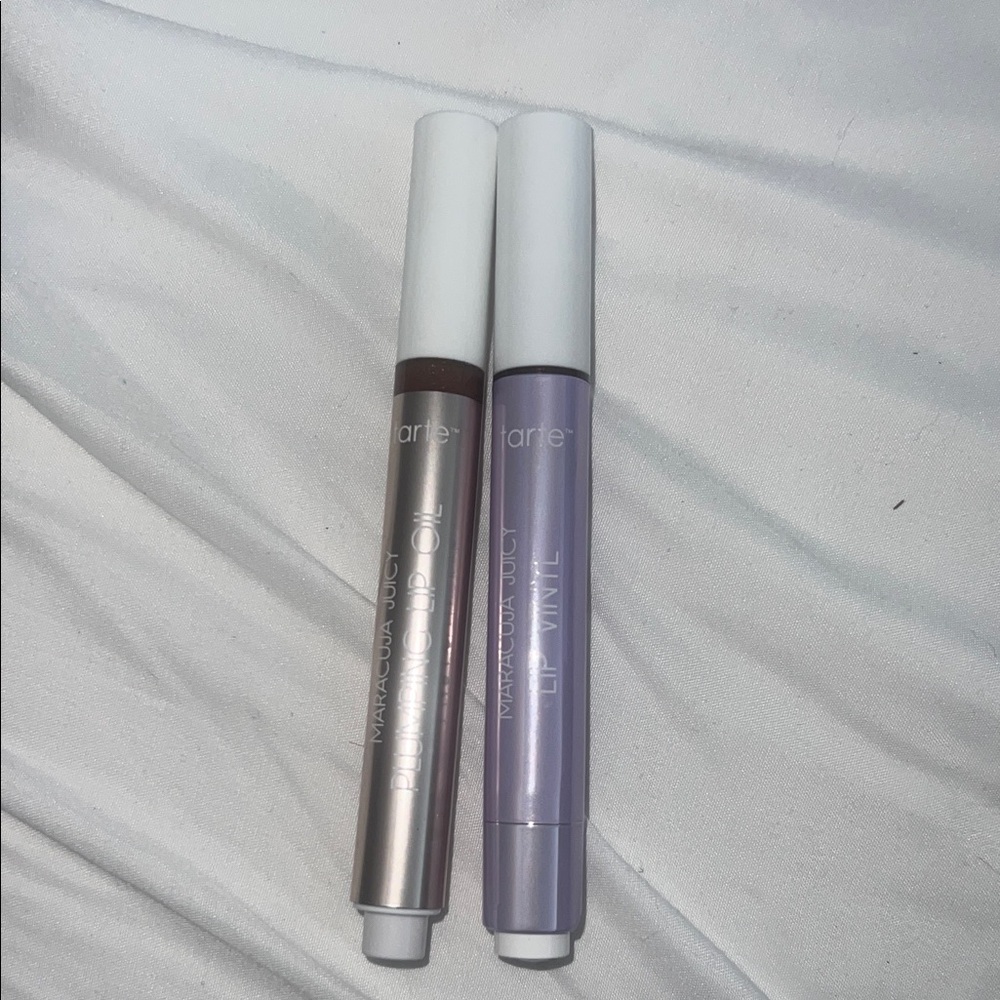 Tarte Lip Oil Set - Brown and sparkling cinnamon spice